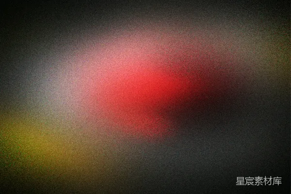 高清摄影 模糊的红色光晕