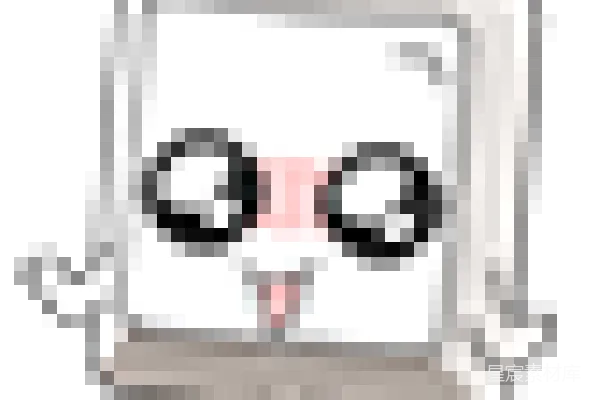 材质纹理 卡通熊猫图案