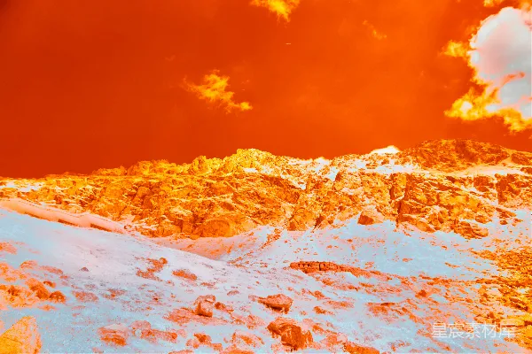 高清摄影 火星般的荒漠景观