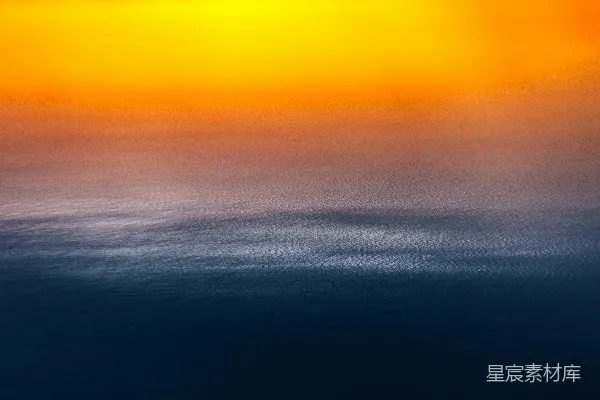 高清摄影 日落时分的宁静海景