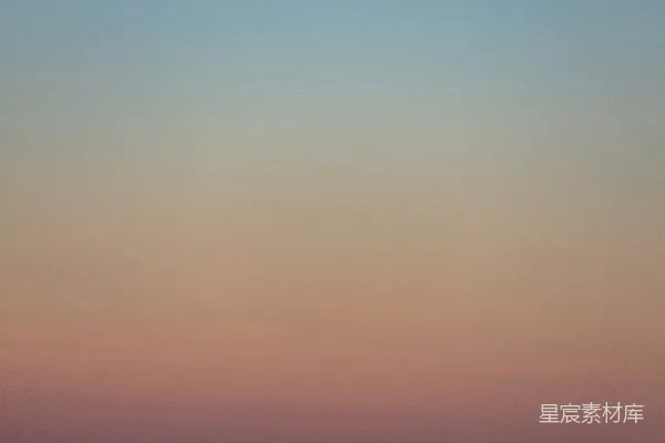 高清摄影 夕阳下的渐变天空