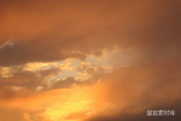 高清摄影 夕阳下的海面