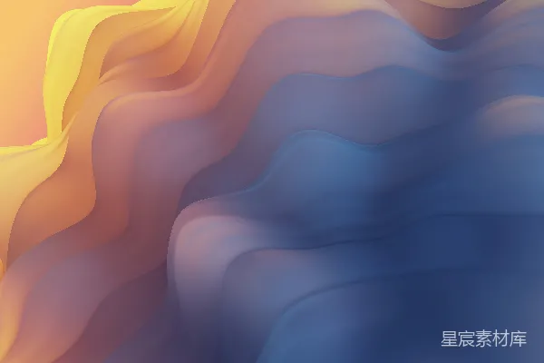 高清摄影 流动的色彩波浪