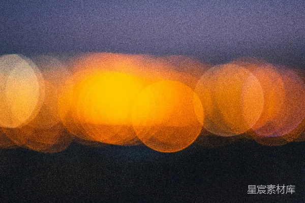 高清摄影 流动的光点：夜晚的迷人景致