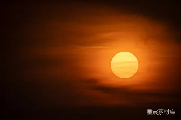 高清摄影 夕阳西下