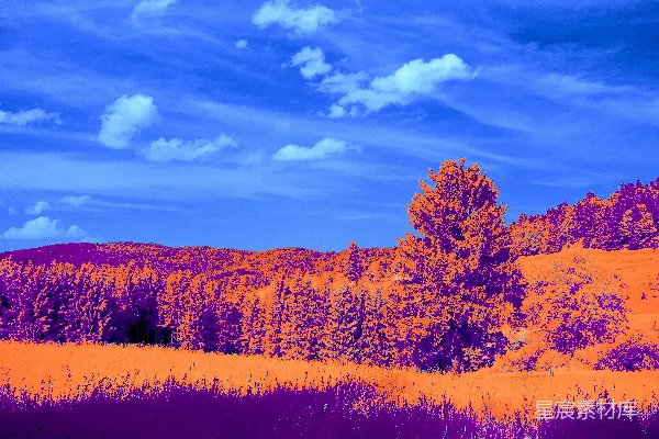 高清摄影 色彩斑斓的自然风光