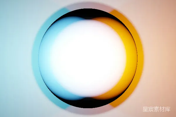 高清摄影 渐变色圈