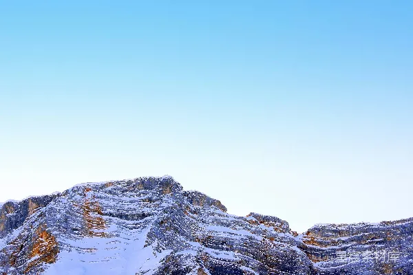高清摄影 雪山之巅