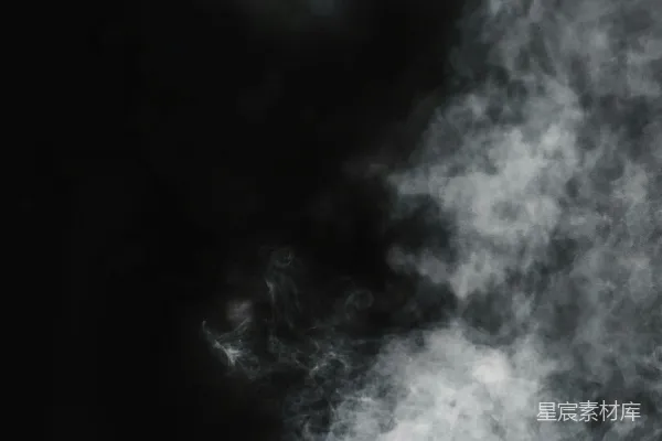 高清摄影 烟雾弥漫的夜晚
