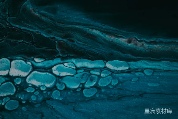 高清摄影 深邃蓝绿色抽象纹理