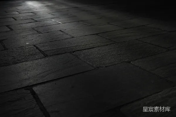高清摄影 深邃石板路