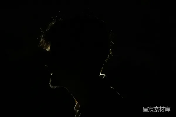 高清摄影 黑暗中的剪影