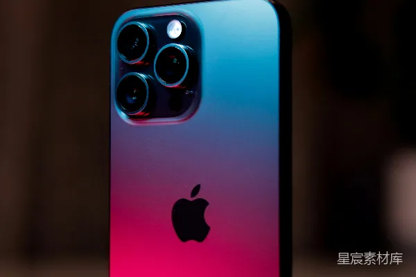 高清摄影 苹果iPhone 14 Pro渐变色手机