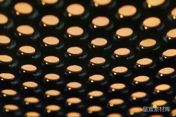 高清摄影 金色圆点纹理