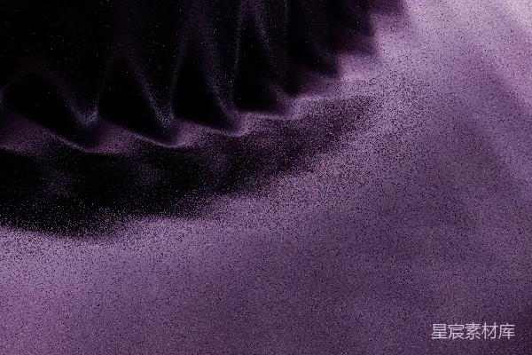 高清摄影 紫色粒子动态背景