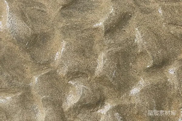 高清摄影 沙滩上的水波纹理