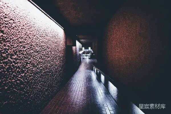 高清摄影 暗巷深处的光