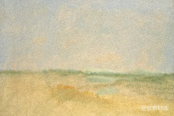 高清摄影 印象派风景画，色彩柔和，地平线模糊。
