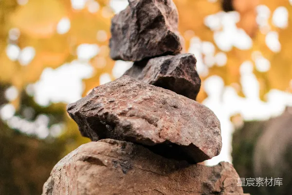 高清摄影 平衡的石头堆