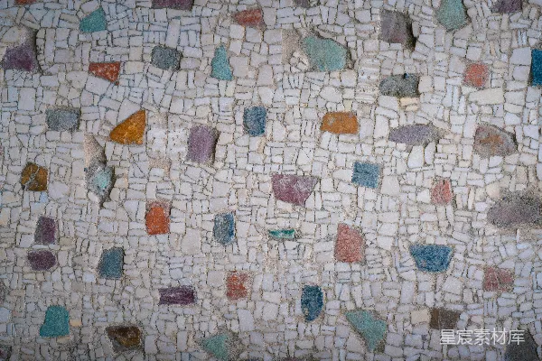 高清摄影 古老马赛克艺术