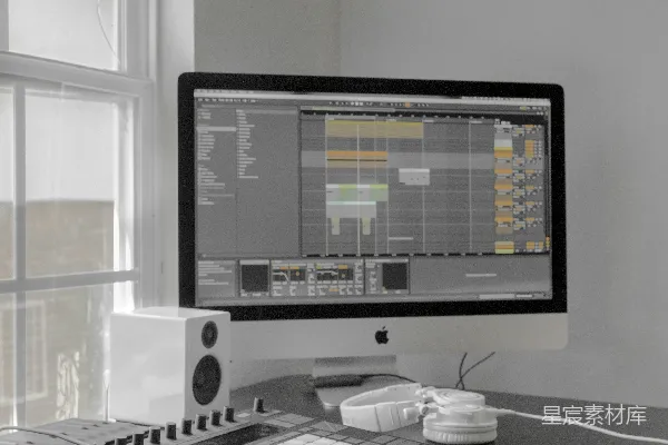 高清摄影 音乐制作工作室