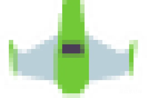 元素素材 绿色荧光笔特写