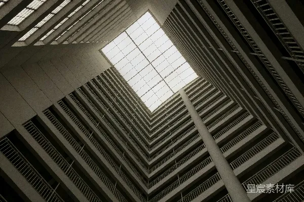 高清摄影 现代高层建筑内部结构