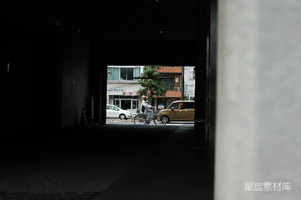 高清摄影 城市中的阴影与光
