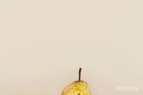 高清摄影 简约静物：单颗梨