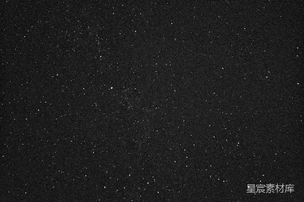 高清摄影 夜空中闪烁的星星