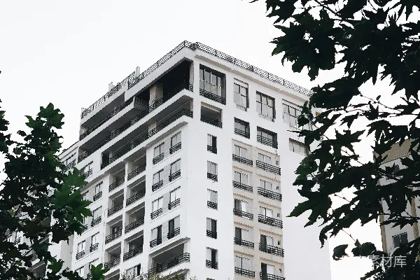 高清摄影 现代建筑与自然的和谐共存
