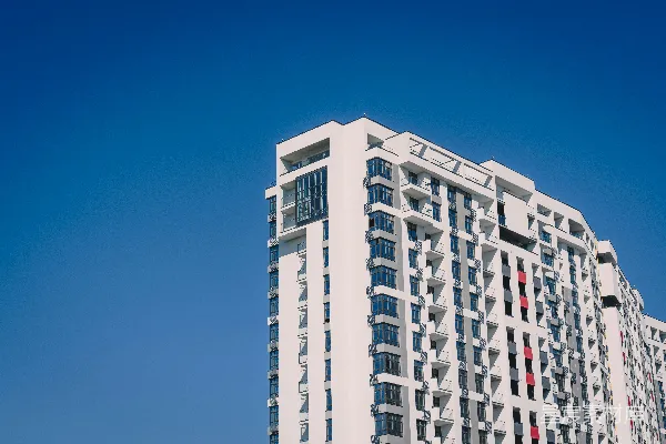 高清摄影 现代高层建筑与蓝天
