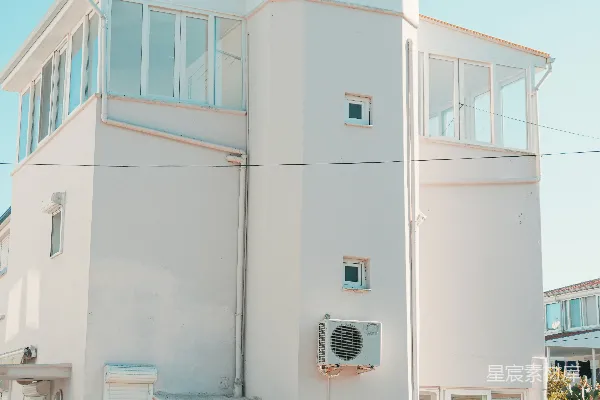 高清摄影 现代简约风格的白色住宅