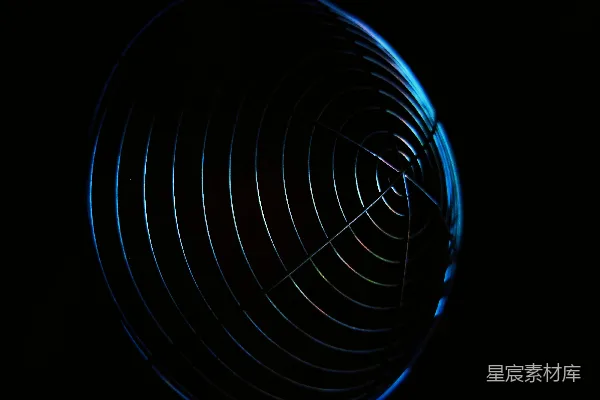 高清摄影 旋转的光圈