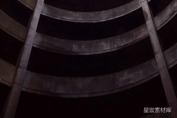 高清摄影 螺旋上升的建筑元素