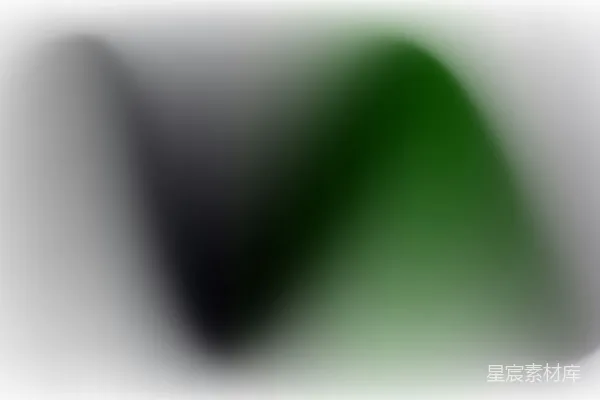 高清摄影 模糊的绿色渐变球体