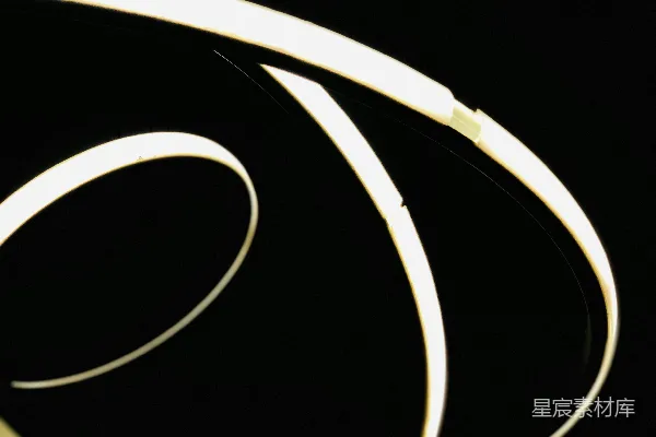 高清摄影 霓虹灯的艺术曲线