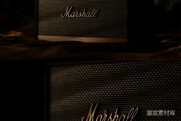 高清摄影 Marshall音箱特写：经典设计与质感