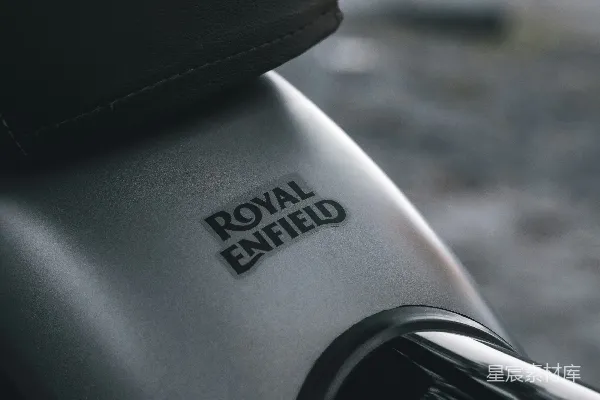 高清摄影 Royal Enfield的细节特写