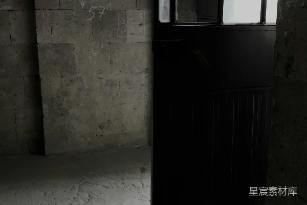 高清摄影 废弃建筑的窗户