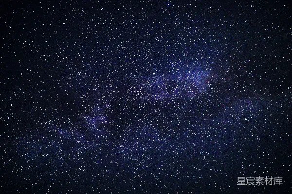 高清摄影 夜空中璀璨的银河