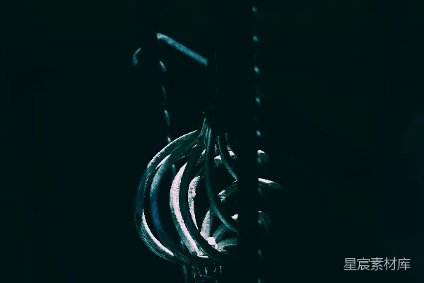 高清摄影 暗夜中的神秘挂件