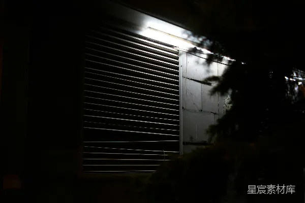 高清摄影 夜晚的窗户与灯光