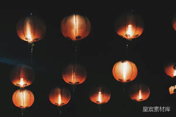 高清摄影 灯笼夜景