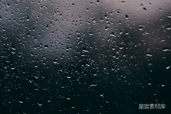 高清摄影 雨滴覆盖的玻璃