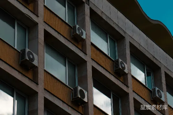高清摄影 现代建筑与蓝天