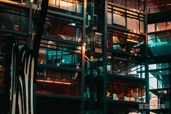高清摄影 夜晚的建筑与雕塑