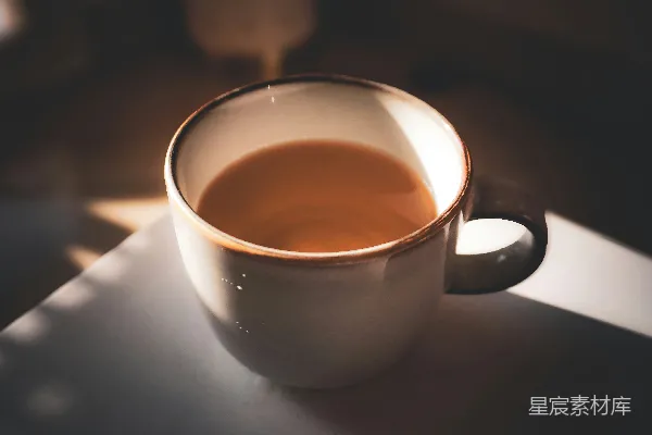 高清摄影 阳光下的咖啡时光