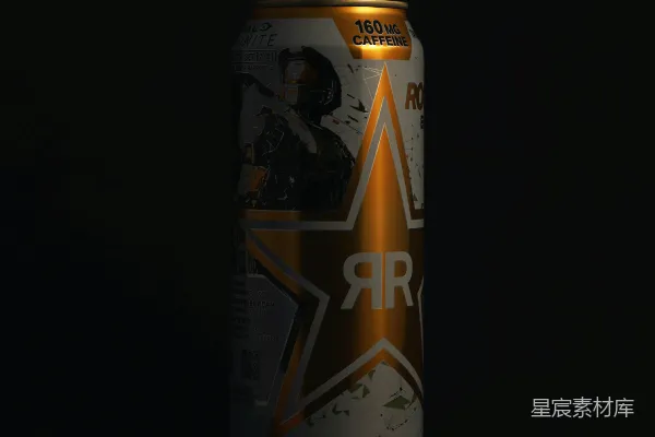 高清摄影 ROCKSTAR能量饮料：HALO主题限量版