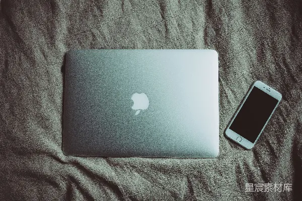 高清摄影 简约科技：MacBook与iPhone的组合